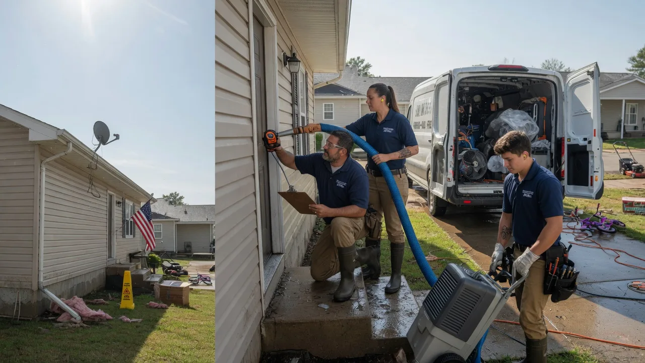 Ceiling Water Damage Restoration in Coffeeville, MS near me